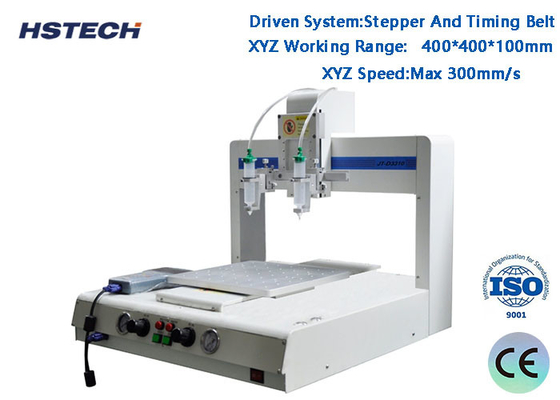 Good price Max 300mm/s 4 Axis Glue Dispensing Machine with Stepper And Timing Belt online