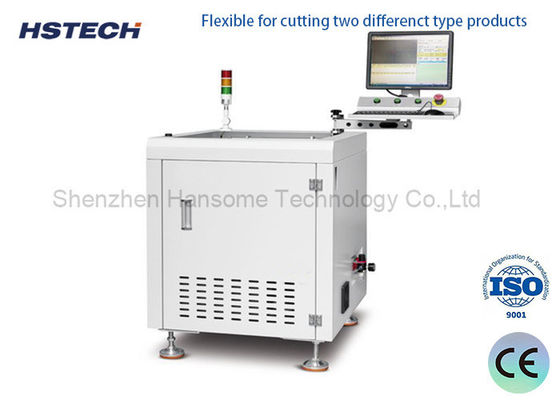 Good price 60000RPM Stainless Steel Body PCB Depaneling Router Machine with 50x50~410x460mm Working Size online