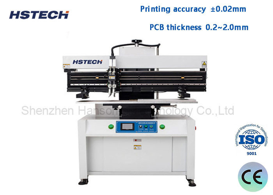 Good price PCB Semi Automatic Solder Paste Printing Machine with 1.2 Meter LED Tube online