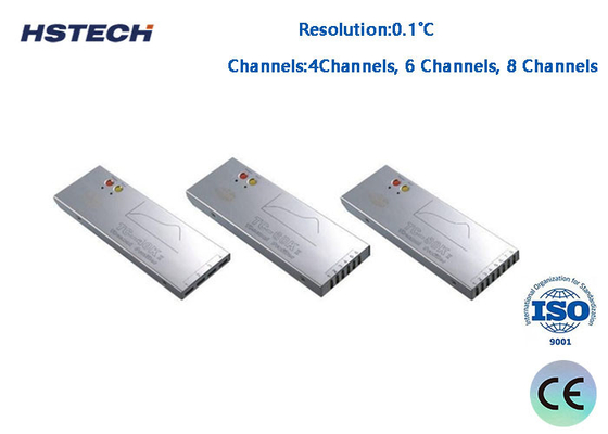 Good price 4 6 8 Channels K Type Monitor Record Thermal Profile 3.6VDC online