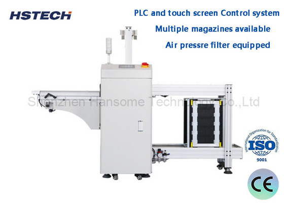Good price PLC And Touch Screen Control System Durable Designed Structure Automated PCB Unloader Multiple Magazines Available online