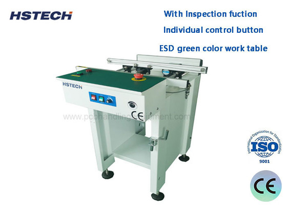 Good price LED Button Control ESD Belt PCB Handling Conveyor Max 390mm PCB Width online