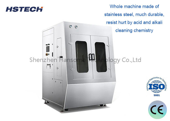 Good price High Precision SMT Stencil Cleaning Machine with 3 Level Filter System and Emergency Stop Button online