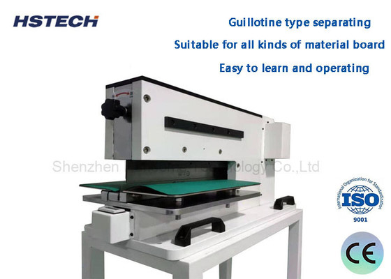 Good price New Condition PCB Depaneling Equipment Powerful Low Stress V Cut Linear Blade Pneumatic PCB Separating Machine HS-310 online