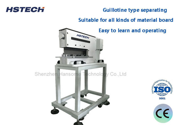 Good price High Power PCB Depaneling Equipment Linear Knife Type Pneumatic PCB Depaneling Machine HS-310 online