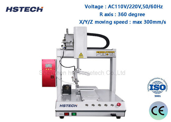 Good price AC 220V/110V Automatic Soldering Robot Teaching Pendant 220V Rotation Axis 50/60Hz HS-S331R online