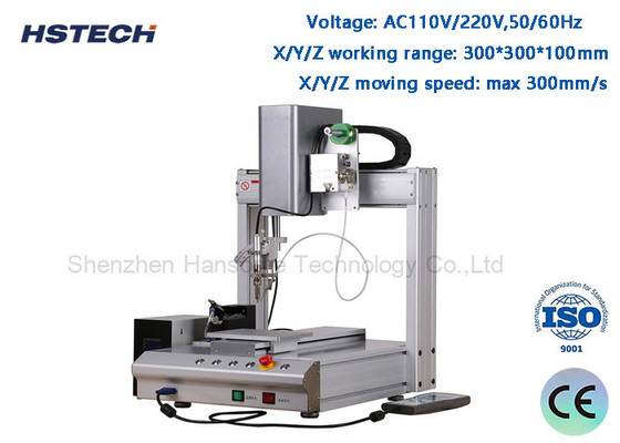Good price Manual Programming Stepper Motor Timing Belt Desktop Auto Soldering Machine​ HS-S331R online