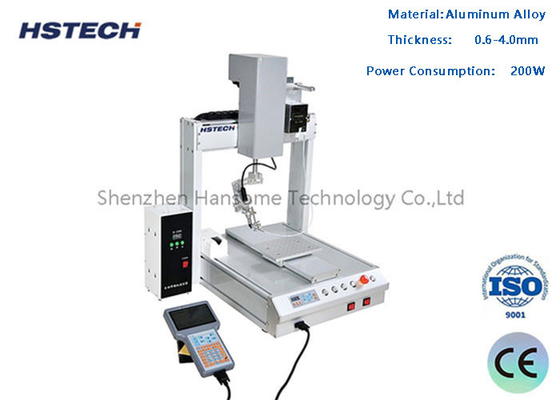 Good price High Precision 360° Constant Control System Soldering Machine 4 Axis Robotic Soldering Machine HS-S331R online