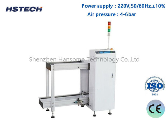Good price Belt Transporting PCB Width Adjustment 3 Color Display SMT Magazine Loader HS-LD330 online