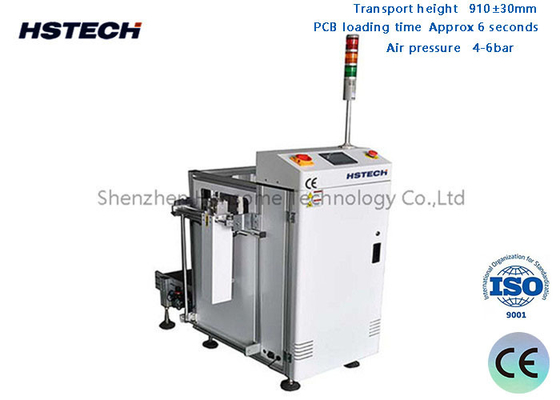 Good price Multiple Magazine PCB Loader 90 Degree SMT Board Loading Machine With 3 Color Display online