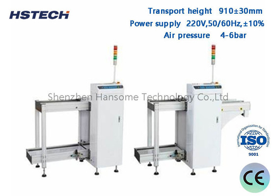Good price SMT Production 90 Degree PCB Magazine Unloader LED Button Control MD Report 90 Degree PCB Magazine Unloader HS-CU390 online