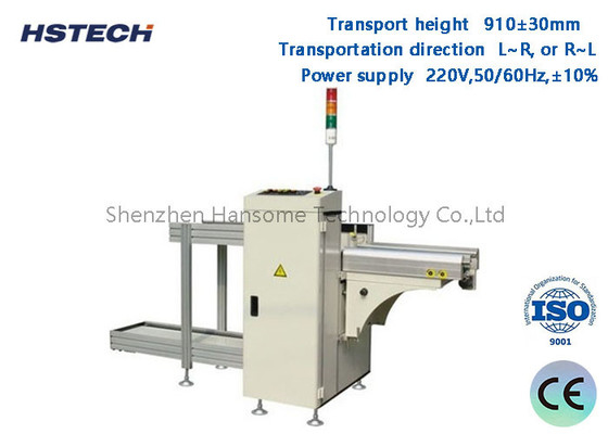 Good price 3 Magazines 330mm Width LED Button/ Touch Screen Control PCB Link Unloader HS-UD330 online