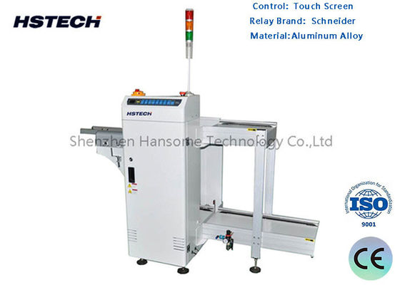 Good price Double Track PCB Unloader with 6 Magazines Loading Capability and PLC Control System for SMT Production online