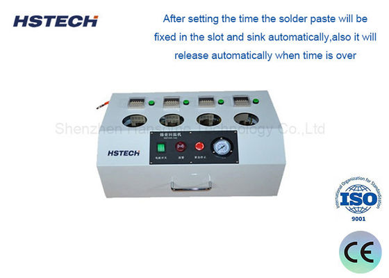Good price LED Display 4 Tanks Solder Paste Machine with FIFO Function for Efficient Aging and Warm Up online