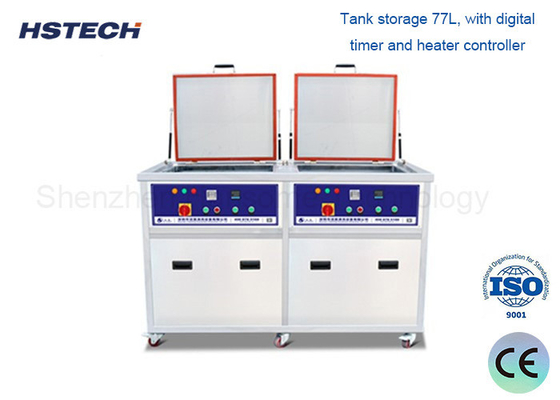 Good price SUS Stainless Steel 77L Ultrasonic Cleaning Machine with 3000W Heating Power online