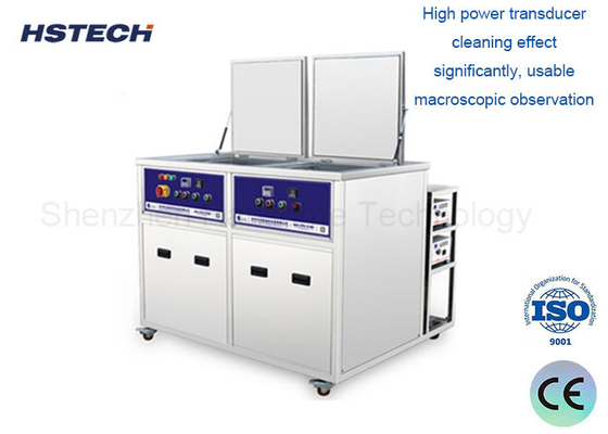 Good price Double Tank 3000W Heating Power Ultrasonic Cleaning Machine for Efficient Cleaning Process online