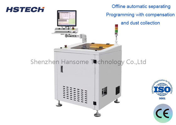 Good price Single Platform 60000RPM Stainless Steel Body PCB Depaneling Router Machine with 50x50~410x460mm Working Size online