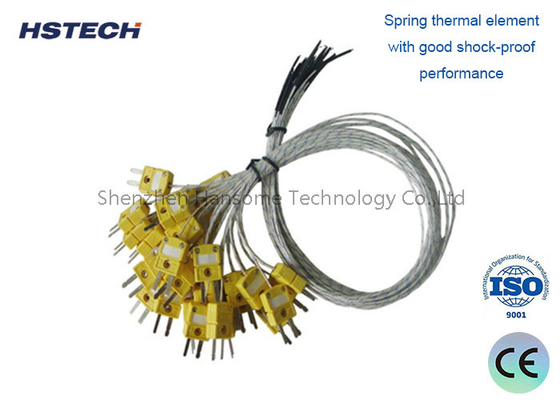 Good price Thermocouple with Connector TD Plugs SR Type Ceramic Plastic for 0-1800°C Use Temperature online