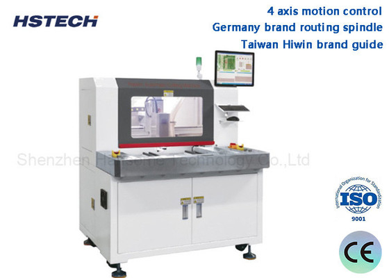 Good price High Performance High Stable Germany Brand Routing Spindle 4 Axis Motion Control Offline PCBA Router Machine HS-RM-F550 online