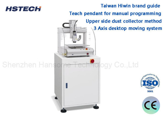 Good price Taiwan Hiwin Brand Guide 3 Axis Desktop Moving System High Speed Routing Spindle Tabletop PCBA Router Machine HS-RM-F500 online