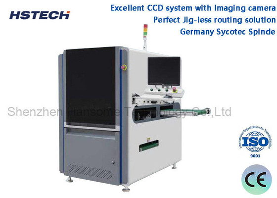 Good price Germany Sycotec Spinde Excellent CCD System With Imaging Camera Inline PCBA Router Machine HS-ARM-710 online