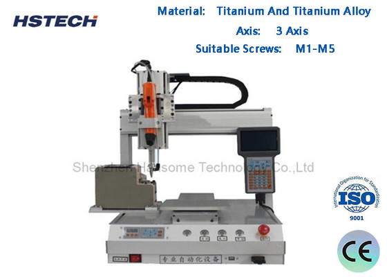 Good price Step Motor Photoelectric Switch Screw Locking / Fastening Machine With 3 Axis HS-SL331 online