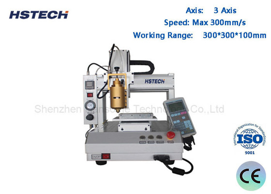 Good price Automatic Desktop type 3 Axis Single Head PUR Gule Dispensing Machine HS-D331 online