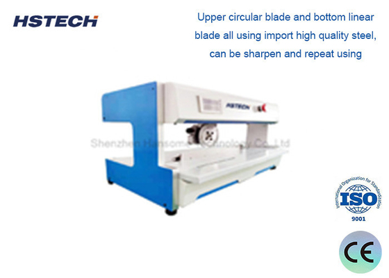 Good price V-Cut PCB Separator Blade Moving With Buzzer Alarm Protection Built In For FR4 PCB Board online