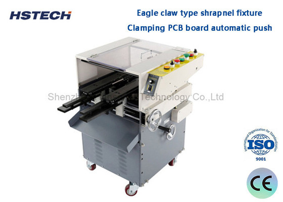 Good price Eagle Claw Type Shrapnel Fixture Clamping PCB Board Automatic Push Automatic PCB Lead Cutting Machine online