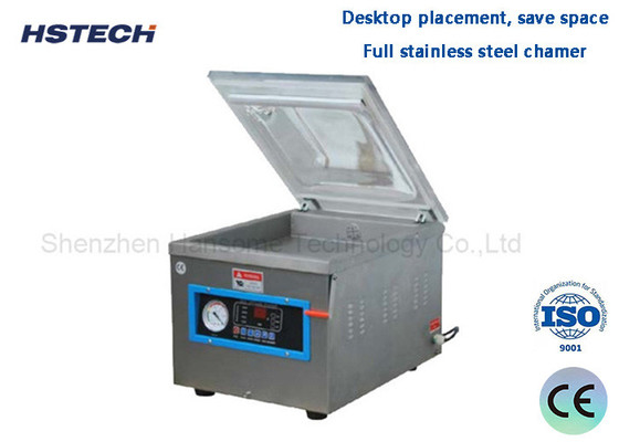 Good price Full Stainless Steel Chamer Desktop Placement Transprent Cover Vacuum Packing Machine online