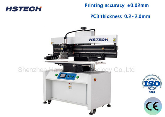 Good price SMT PCB Manufacturing Solder Paste Stencil Machine Semi-Auto Solder Paste Printing Machine  For LED online