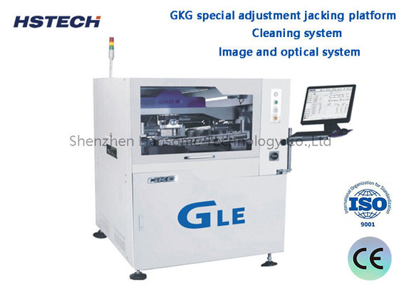 Good price Image And Optical System Cleaning System GKG Special Adjustment Jacking Platform Automatic Solder Paste Printer online