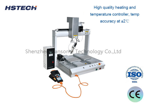 Good price High Precision 360 Degree Automatic Soldering Robot Desktop Soldering Machine With Double Y Working Platform online