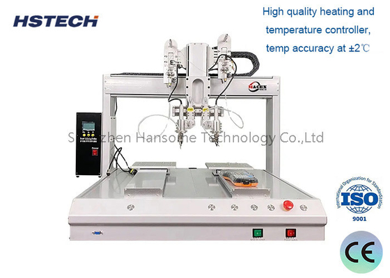 Good price Hiwin Guide Automatic Soldering Robot Desktop Soldering Machine with 4 Axis and Stepper Motor online