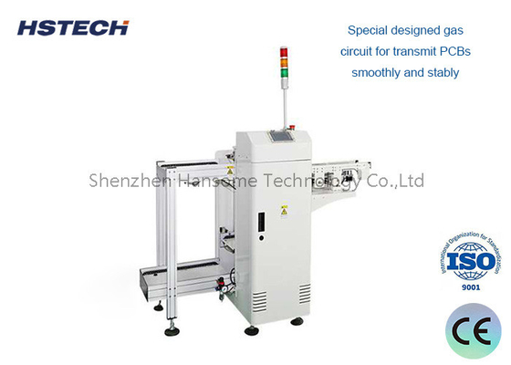 Good price L-R Or R-L PCB Unloader Automatic Magazine PCB Handling Equipment With Belt Conveyor online