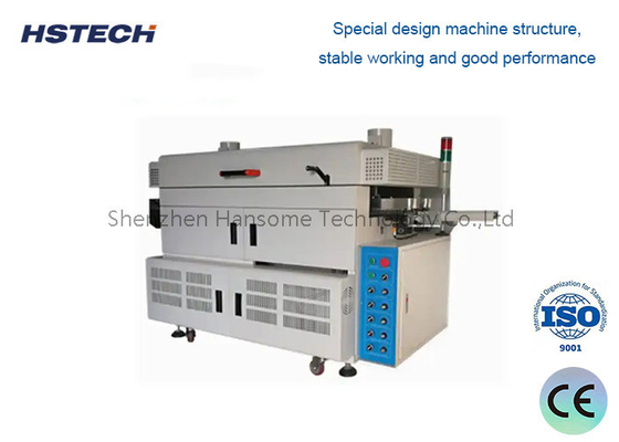 Good price Adhesive Roller and Disc Brush Single Side PCB Surface Cleaning Equipment for Even Coating online