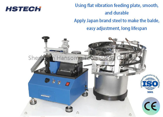 Good price Flat Vibration Feeding Plate Electric And Air Pressure Combined Working Auto Loose Capacitor Lead Forming Machine online