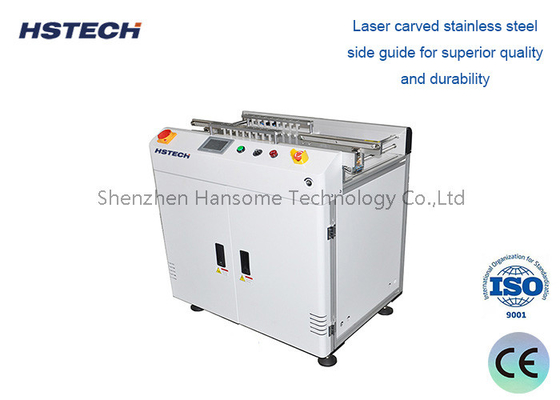 Good price SMEMA PCB Handling Equipment Reject Conveyor With Laser Carved Stainless Steel Side Guide online