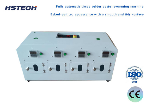 Good price 4 Tanks Imported Electrical Components Fully Automatic Timed Solder Paste Rewarming Machine For Temperature online