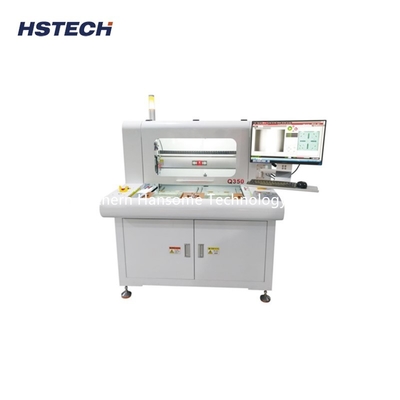 Good price Twin Working Table Bit Cutting Feducial Marking PCB Depaneling Router Machine online