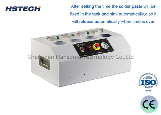Good price 4 Tanks  LED Display Time Controller Automatic Solder Paste Thawing Machine With FIFO Fuction online