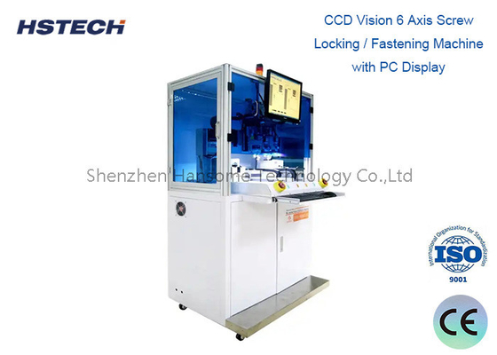 Good price CCD Vision 6 Axis Screw Fastening Machine with PC Display for High Precision Locking online