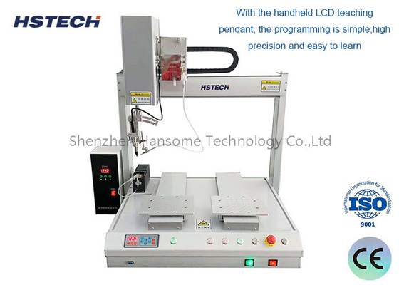 Good price Accurate 4 Axis Automatic Soldering Robot with Hiwin Linear Guide for Precision Soldering online