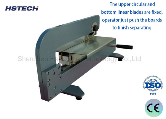 Good price High Speed Steel Hand Push PCB Separator PCB Depaneling Equipmentwith Circular Amp Linear Blades online