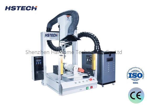 Good price Low Noise Automatic Soldering Robot with High Revolution Smog Cleaner online
