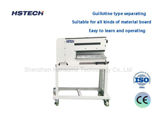 Good price Low Force Stress PCB Depaneling Equipment for FR4 Aluminum Board with Pneumatic Drive online