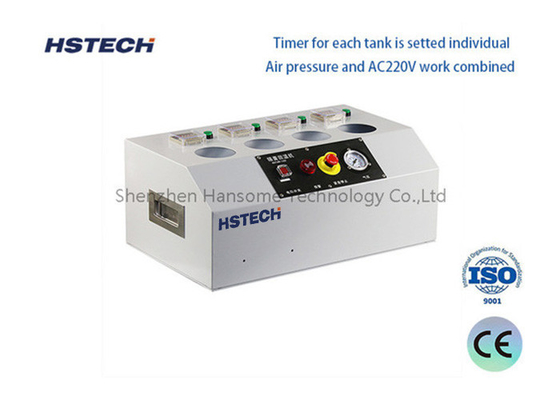 Good price White 4-Tank Solder Paste Machine with Automatic Release Control online