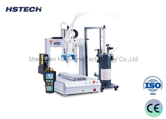Good price Max 300mm/s High Speed Glue Dispensing Machine with 30ml PUR Syringe Storage online