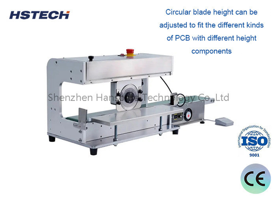 Good price Pneumatic V-Cut Pneumatic PCB Depaneling Machine Linear Guillotine For FR4 Pcb Board online