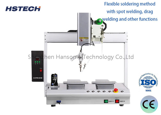 Good price Manual Programming 4 Axis Soldering Machine for Optics and General Consumer Products online